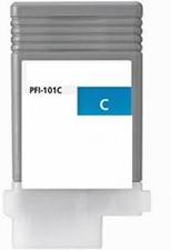Commpatible PFI-101C Cyan Canon ipf 5000 5100 6100 6200 6000s ink