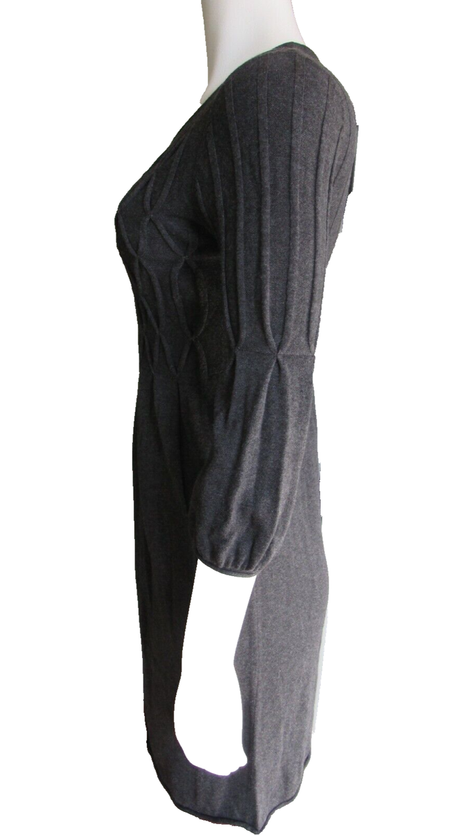 keyhole knit dress Keyhole Knit Dress (23DR023C-BRASS) main image 1