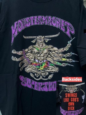 Vtg Monster Magnet Superjudge Gift For Fan All Size Men's Shirt JJ2983