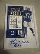 2020 Panini Contenders - Rookie Ticket Khari Willis #292 (AU, RC)