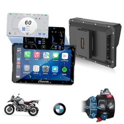 W702BS PRO for BMW Motorcycle CarPlay & Android Auto Dual Carpuride W702BS
