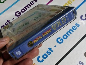 SEGA DREAMCAST MORTAL KOMBAT GOLD SEALED NEW ITALIAN EU