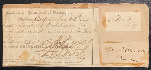 Civil War Signatures