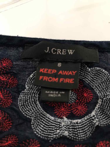 J Crew Navy Size Small Embroidered Shift Knee Length Long Sleeve Dress - Zdjęcie 3 z 3