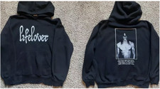 DOUBLE SIDED Lifelover Band Black Hoodie Collection Size S-5XL