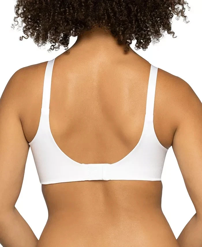 Vanity Fair E3714 Beauty Back® Full Coverage Wireless Bra 72345 White 34C - Image 3 of 4