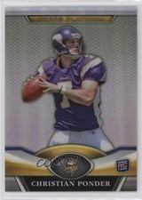 2011 Topps Platinum Christian Ponder #109 0hu5
