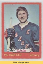 1973-74 O-Pee-Chee Light Back Vic Hadfield #108 READ 0f8