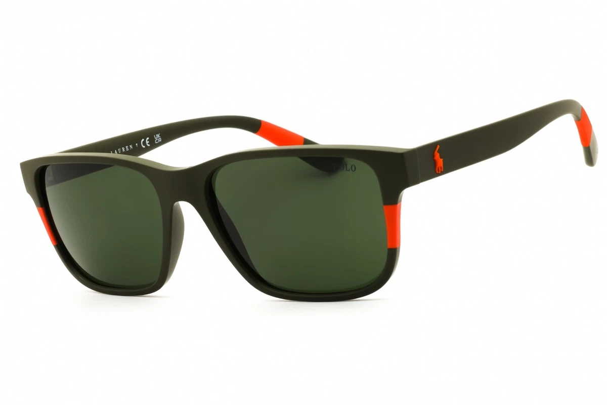 Polo Ralph Lauren Polo 408 4YB Olive Green Sunglasses Frame w/ Case Italy 52mm Sunglasses Polo Ralph Lauren PH4229U | Free Shipping  main image 3