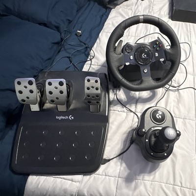 Logitech G920 Driving Force Racing Wheel, Pedals & Shifter USB Xbox/PC
