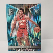 2016-17 Panini Spectra Ben Simmons RC Prizm /60 #60 Rookie 76ers