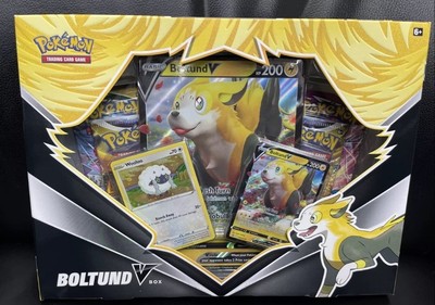 boltund v box booster packs Pokemon Boltund V Box New Factory Sealed