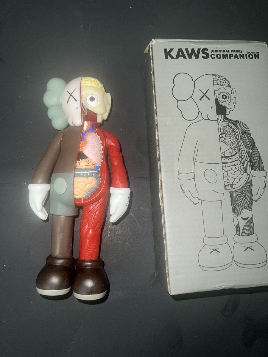 Medicom Toy KAWS Companion Dissected gray Open Edition Vinyl