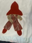 Vtg Sunbonnet Sue Crib Quilt Handmade 1970s Applique Lap Blanket Project 47x54 — photo 6