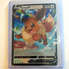 Pokemon TCG Eevee V 108/159 Crown Zenith Ultra Rare Holo 200 HP English on eBay