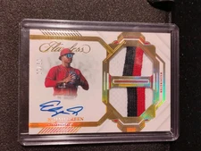 2023 Panini Flawless Materials Elijah Green RPA Patch On-Card RC Auto #’d /10