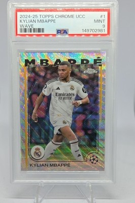 2024-25 Topps Chrome Uefa Club Competitions - Kylian Mbappe #1
