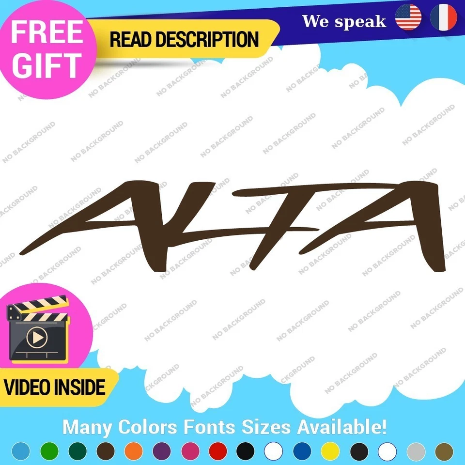 Fits Alta Performance Sticker Vinyl Decal Mini Cooper Clubman Intake Air cooler Foto 2 de 4