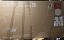 LG C5 55" OLED evo AI 4K HDR Smart TV 2025 - OLED55C54LA - Minor Scratch 