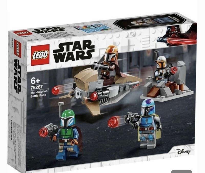 LEGO STAR WARS 75267 Mandalorian Battle Pack RARE 100% COMPLETE