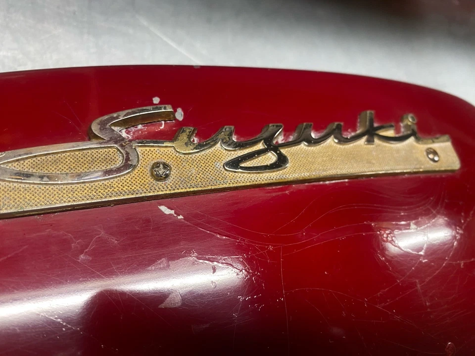 Suzuki 250 X-6 1966/1968 Hustler cubiertas laterales derecho e izquierdo OEM Foto 3 de 4