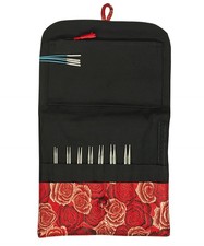 HiyaHiya Sharp Steel Interchangeable Knitting Needles Set with Cables and Case