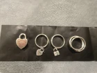 AUTHENTIC  vintage Tiffany & Co. Sterling Silver Ring Size 6-Size7 , Pendant
