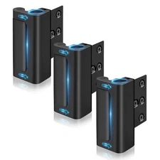 3PCS Home Security Door Lock Reinforcement Child Proof Door Locks to Kids Safety