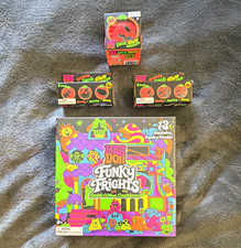 NeeDoh Halloween Squish-O-Ween Countdown Glow Jack-o'-lantern LOT