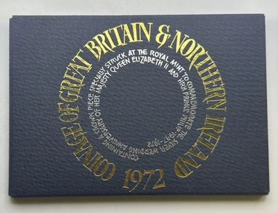 #ad 1972 UK IRISH Great Britain amp; Northern Ireland Mint Coin Proof Set Collection $33.99