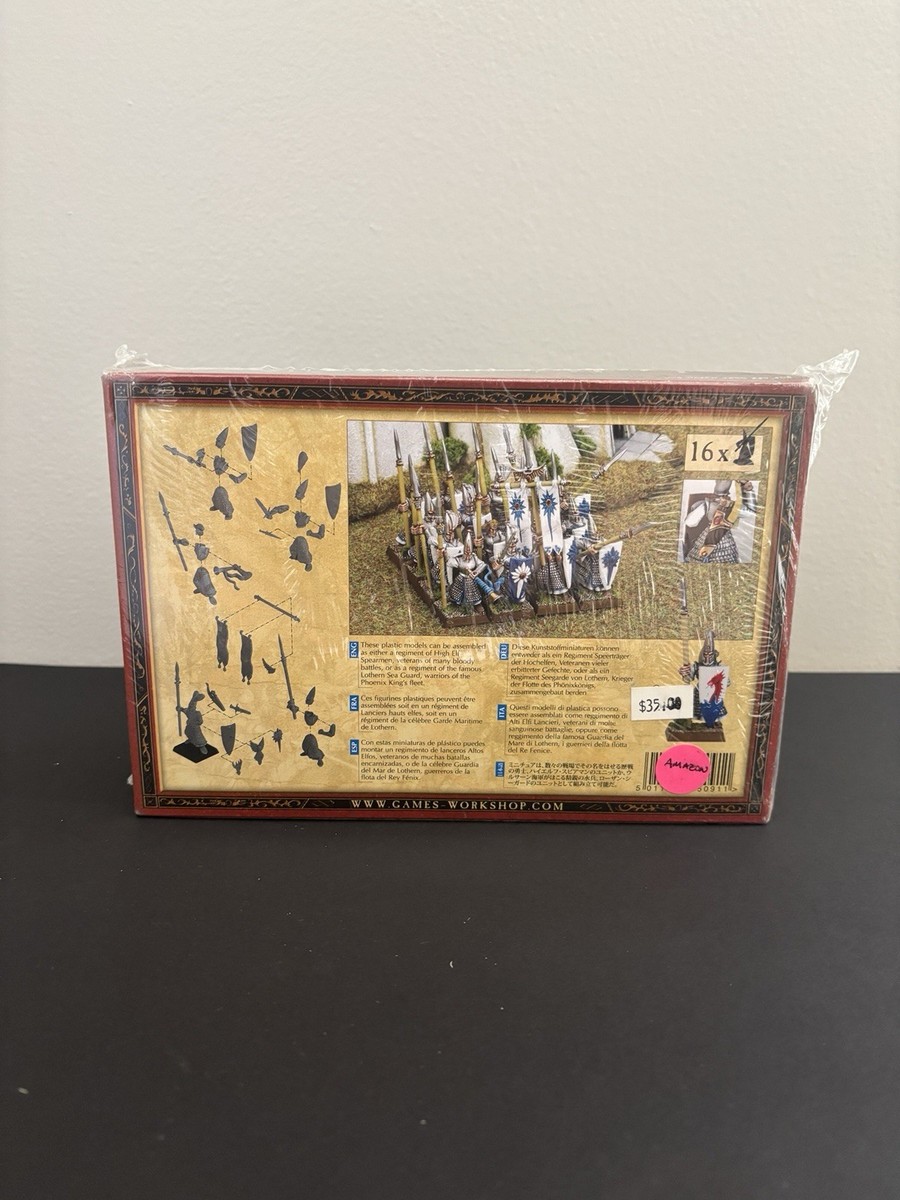 High Elf Warriors Regiment | Warhammer The Old World | OOP Elves Unit Box Set GW