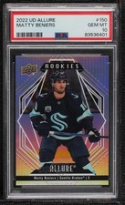 2022-23 Upper Deck Allure Rookies Matty Beniers #150 PSA 10 GEM MT 1yj