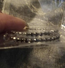 faux crystals hoop earrings faux black onyx amethyst and diamond — photo 3