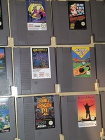 XL Nintendo NES Spiele Konvolut &bull; Zelda, Darkwing Duck, Wild Gunman etc