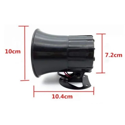 12V Car Alarm Horn Loud Sound Waterproof Dustproof 3 Tones Strong Voice For - Picture 9 of 12