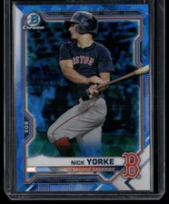 Nick Yorke 2021 Bowman Chrome Sapphire Edition #BCP-243 Boston Red Sox