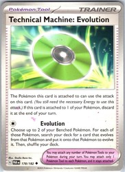 Technical Machine: Evolution 178/182 Paradox Rift Uncommon Trainer
