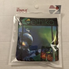 Ethika MEN'S BOXER BRIEF / FIT Staple  / Scorpius/ MEN'S SIZE Large