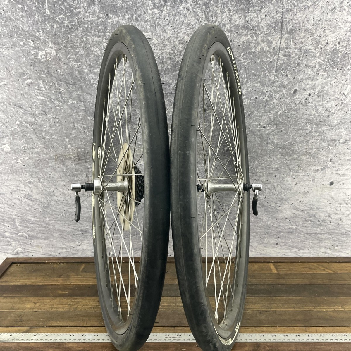 Vintage Shimano Deore XT 26in Wheelset M730 UNIGLIDE 6s