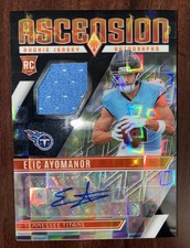 2025 Phoenix Ascension Rookie Jersey Autographs Elic Ayomanor Pandora 47/99