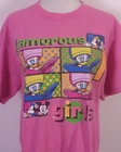 vintage 90s Disney Glamorous Girls T-Shirt Daisy Minnie Mouse Mickey Unlimited L