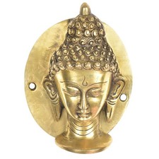 Buddha Kopfform Messing T&uuml;rklopfer Haus Eingang Dekor