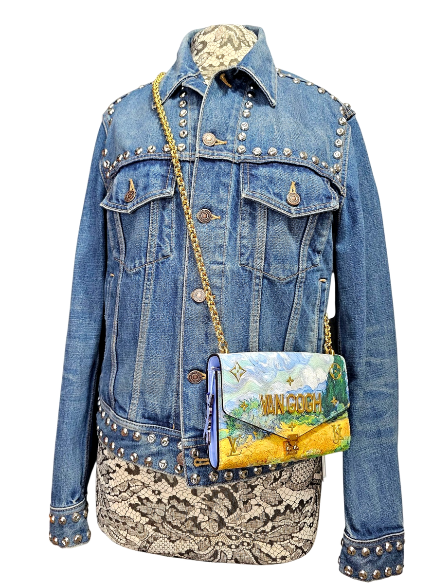 LOUIS VUITTON Van Gogh Masters Collection Jeff Koons Wallet on LOUIS VUITTON Van Gogh Masters Collection Jeff Koons Wallet on