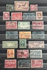Old Group Of Vintage US Stamps, Used & Mint, Back Of Book… Faulty