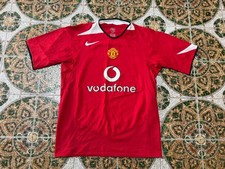 Maglia Rara Vintage Nike Manchester united Vodafone Red Devils Total 90 No Cr7