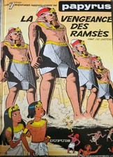 Dupuis Papyrus 7 La vengeance des Ramsès Album Couleur Français 1984