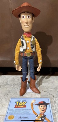 Toy Story Woody Signature Collection Talking Doll Pixar Thinkway w