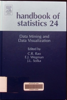 Data mining and data visualization ed.. Handbook of statistics 24.