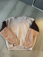 American Eagle Pink Sherpa Crewneck Size Small Excellent Condition