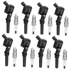 8Pcs DG508 Ignition Coil Pack and SP479 Iridium Spark Plug Compatible with